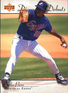 SOLD 42017 1995 Upper Deck #244 Carlos Perez VG RC Rookie Montreal Expos 