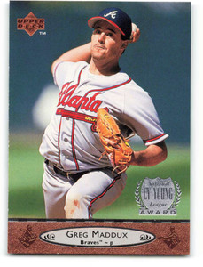 SOLD 43599 1996 Upper Deck #10 Greg Maddux VG Atlanta Braves 