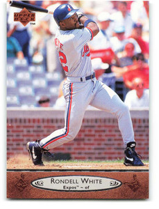1996 Upper Deck #135 Rondell White VG Montreal Expos 
