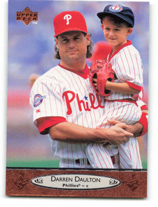 1996 Upper Deck #169 Darren Daulton VG Philadelphia Phillies 
