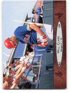 1996 Upper Deck #207 Will Clark VG Texas Rangers 
