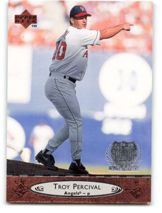 1996 Upper Deck #289 Troy Percival VG California Angels 