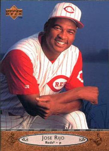 1996 Upper Deck #307 Jose Rijo VG Cincinnati Reds 