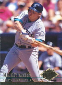 1994 Ultra #124 Mackey Sasser VG Seattle Mariners 
