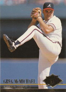 1994 Ultra #155 Greg McMichael VG Atlanta Braves 