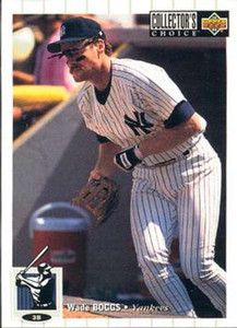 1994 Collector's Choice #380 Wade Boggs VG New York Yankees 