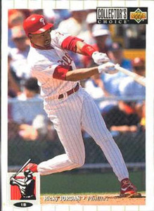 1994 Collector's Choice #447 Ricky Jordan VG Philadelphia Phillies 