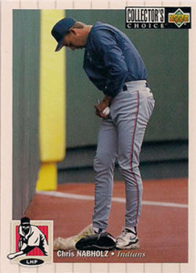 1994 Collector's Choice #527 Chris Nabholz VG Cleveland Indians 