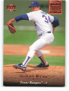 1995 Upper Deck #448 Nolan Ryan TRIB VG Texas Rangers 