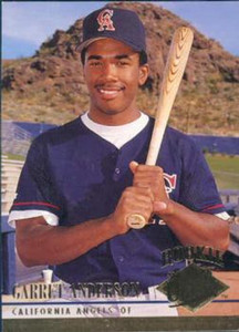 1994 Ultra #322 Garret Anderson VG California Angels 