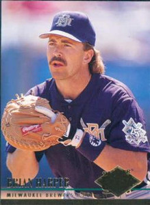 1994 Ultra #371 Brian Harper VG Milwaukee Brewers 