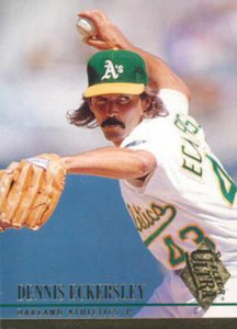 1994 Ultra #407 Dennis Eckersley VG Oakland Athletics 