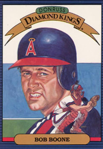 1986 Donruss #17 Bob Boone DK NM-MT California Angels 