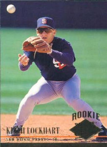SOLD 46707 1994 Ultra #580 Keith Lockhart VG RC Rookie San Diego Padres 
