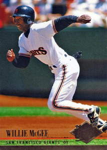 1994 Ultra #589 Willie McGee VG San Francisco Giants 