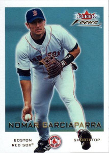 2001 Fleer Focus #10 Nomar Garciaparra NM-MT Boston Red Sox 