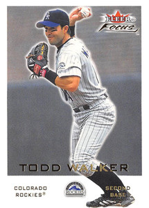2001 Fleer Focus #15 Todd Walker NM-MT 
