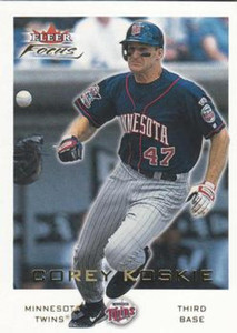 2001 Fleer Focus #49 Sandy Alomar Jr. NM-MT 