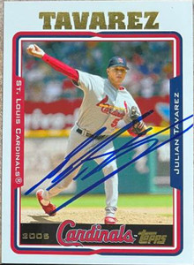 Julian Tavarez Autographed 2005 Topps #458