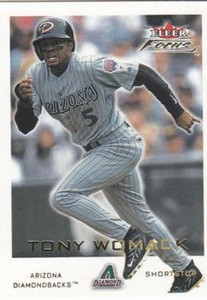 2001 Fleer Focus #76 Tony Womack NM-MT Arizona Diamondbacks 