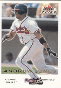 2001 Fleer Focus #136 Andruw Jones NM-MT Atlanta Braves 
