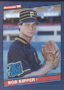 1986 Donruss #44 Bob Kipper NM-MT RC Rookie Pittsburgh Pirates 