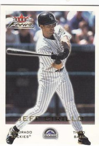 2001 Fleer Focus #147 Jeff Cirillo NM-MT Colorado Rockies 