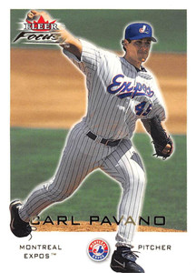 2001 Fleer Focus #149 Carl Pavano NM-MT Montreal Expos 