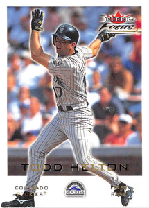 2001 Fleer Focus #164 Todd Helton NM-MT Colorado Rockies 