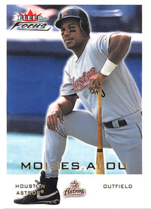 2001 Fleer Focus #169 Moises Alou NM-MT Houston Astros 
