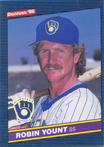 1986 Donruss #48 Robin Yount NM-MT Milwaukee Brewers 