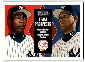 2000 Fleer Tradition #41 Alfonso Soriano/D'Angelo Jimenez NM/MT New York Yankees 