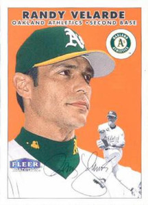 2000 Fleer Tradition #92 Randy Velarde NM/MT Oakland Athletics 