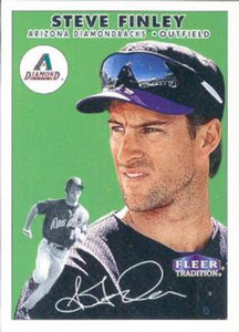 2000 Fleer Tradition #109 Steve Finley NM/MT Arizona Diamondbacks 