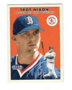 2000 Fleer Tradition #122 Trot Nixon NM/MT Boston Red Sox 