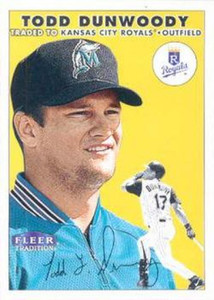 2000 Fleer Tradition #158 Todd Dunwoody NM/MT Florida Marlins 
