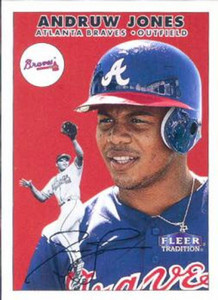 2000 Fleer Tradition #172 Andruw Jones NM/MT Atlanta Braves 
