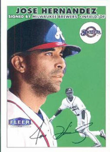2000 Fleer Tradition #184 Jose Hernandez NM/MT 