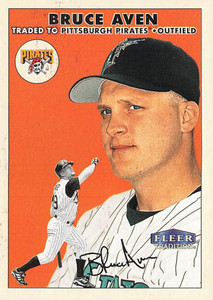 2000 Fleer Tradition #187 Bruce Aven NM/MT 