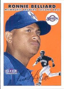 2000 Fleer Tradition #220 Ronnie Belliard NM/MT Milwaukee Brewers 