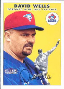 2000 Fleer Tradition #229 David Wells NM/MT Toronto Blue Jays 