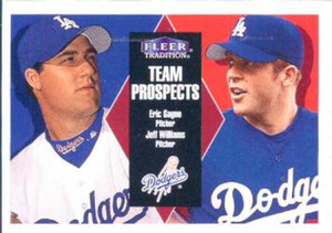 2000 Fleer Tradition #230 Jeff Williams/Eric Gagne NM/MT RC Rookie Los Angeles Dodgers 
