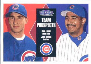 2000 Fleer Tradition #242 Cole Liniak/Jose Molina NM/MT Chicago Cubs 