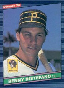 1986 Donruss #78 Benny Distefano NM-MT Pittsburgh Pirates 