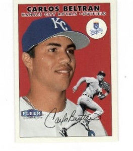 2000 Fleer Tradition #261 Carlos Beltran NM/MT Kansas City Royals 