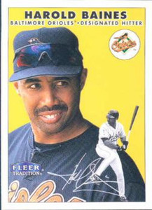 2000 Fleer Tradition #287 Harold Baines NM/MT 