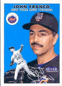 SOLD 145930 2000 Fleer Tradition #313 John Franco NM/MT New York Mets 
