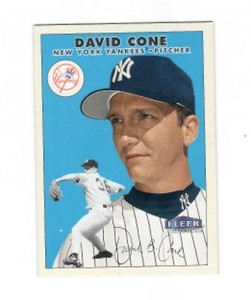 2000 Fleer Tradition #363 David Cone NM/MT New York Yankees 