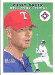 2000 Fleer Tradition #367 Rusty Greer NM/MT Texas Rangers 