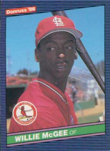 1988 Topps #160 Willie McGee NM-MT St. Louis Cardinals